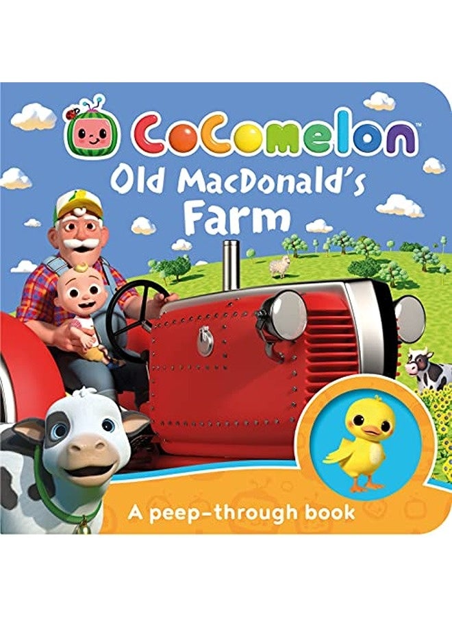Official Cocomelon Old Macdonalds Farm A Peepthrough Book